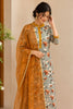 Grey Digital Printed Silk Kurti and Dupatta Set