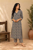 Digital Printed Cotton Kurti Set