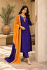 Purple Dola Silk Suit Set