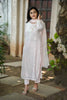 Pink Cotton Pearl and Floral Embroidered Suit Set