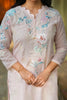 Light Pink Cotton Appliqué Embroidered Suit set