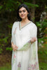 White Cotton Hand Block Printed Suit Set