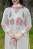 White Cotton Hand Block Printed Suit Set