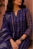 Purple Hand block Printed Kota Suit Set