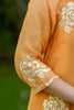 Yellow Gota Embroidered Mul Chanderi Suit Set