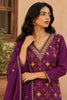 Purple Zardosi Embroidered Suit Set
