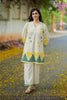 White Cotton Hand Block Printed Co-ord Set