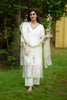 White Cotton Hand Block Printed Suit Set