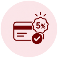 5% OFF on Prepaid