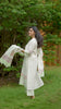 White Cotton Hand Block Printed Suit Set
