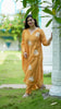 Yellow Gota Embroidered Mul Chanderi Suit Set