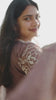 Brown Mul Chanderi Suit Set with Floral Embroidery & Dupatta